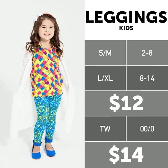 Kids Star Print Blue Leggings - Picture 4 of 4